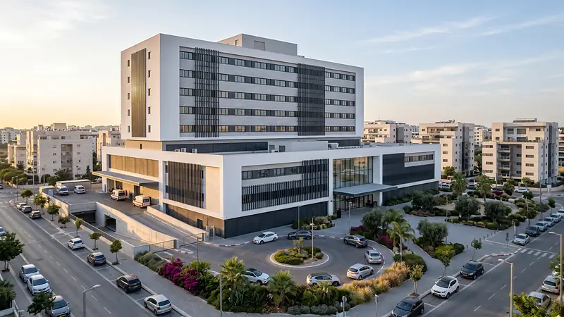 Illustration: a hospital